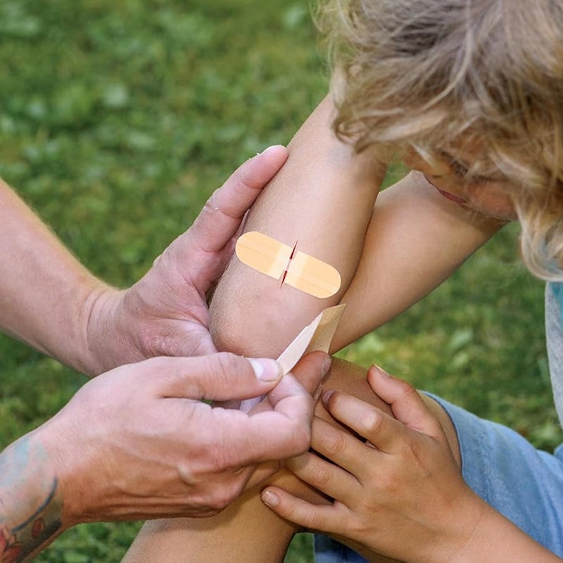 3 قطع من شرائط إغلاق الجروح اللاصقة الصديقة للبشرة للإسعافات الأولية الطارئة لإيقاف النزيف السريع - Image 5