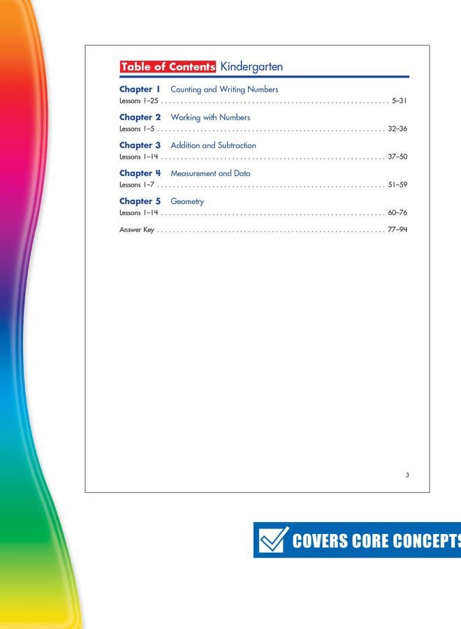 Spectrum Math Workbook, Grade K - Image 3
