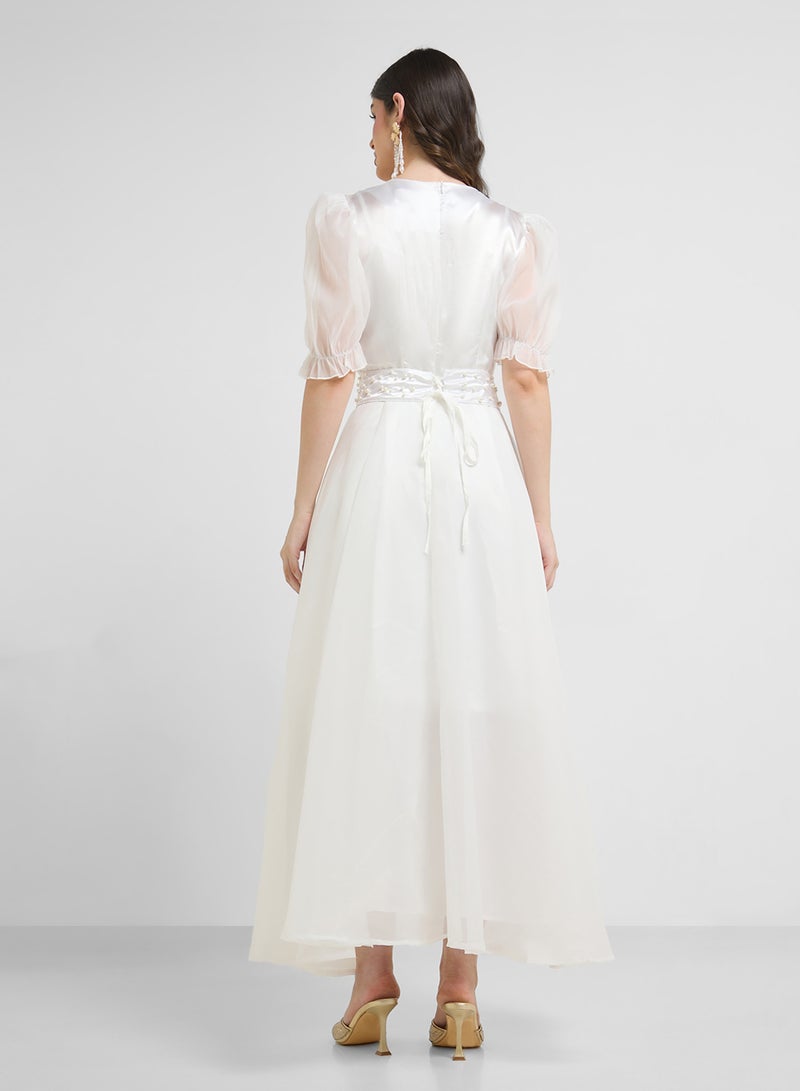 Khizana Puff Sleeve Dress  - Image 2