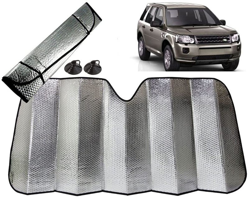 Selifaur - 60x130 cm Foldable Auto Front/Rear Window Car Windshield Sun Shade for Land Rover Freelander 2 - Image 1