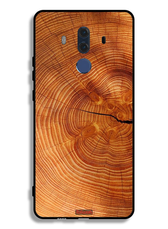 Tolwak Huawei Mate 10 Pro Protective Case Cover Crack Wood - Image 2