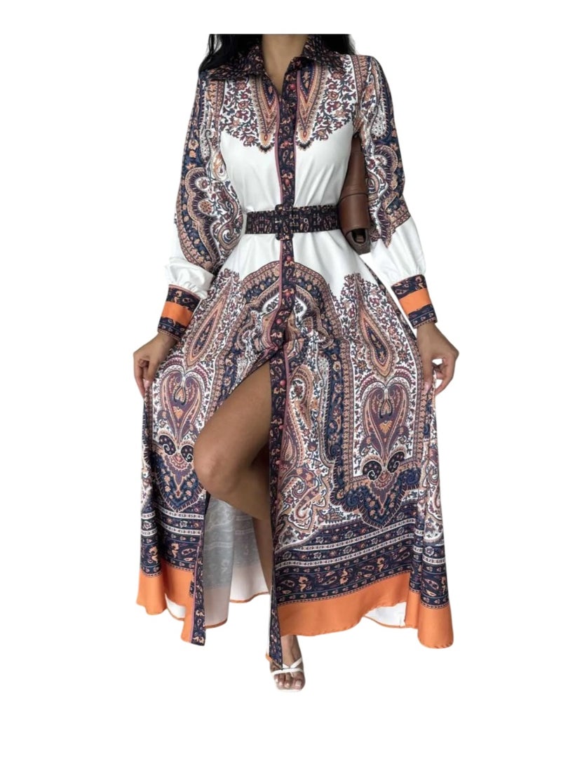 Well Elegant and eye-catching women's dress, proudly made in Turkey. Designed with authentic traditional patterns - Image 1