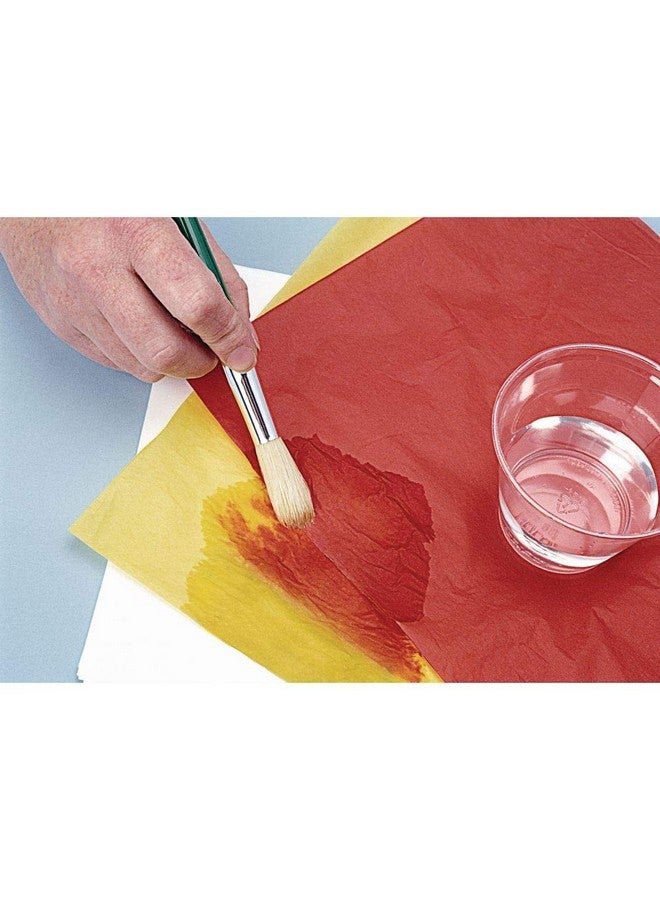 كولوريشنز مناديل فنية من Bleeding Art 100 ورقة مقاس 20 بوصة × 30 بوصة 20 لونًا متنوعًا ألوان مائية فنون مجمعة وحرف بديلة للطلاء بدون فوضى - Image 4