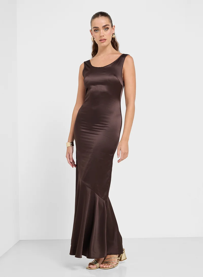 Ginger Satin Mermaid Dress