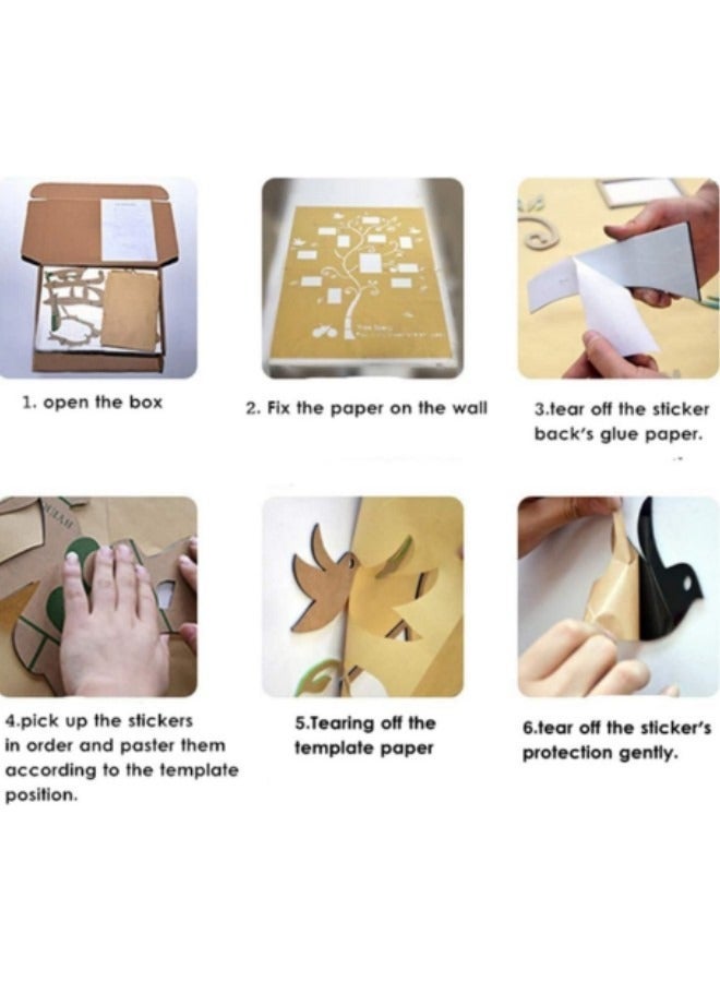 جيجيرو ملصقات حائط على شكل شجرة - Image 4