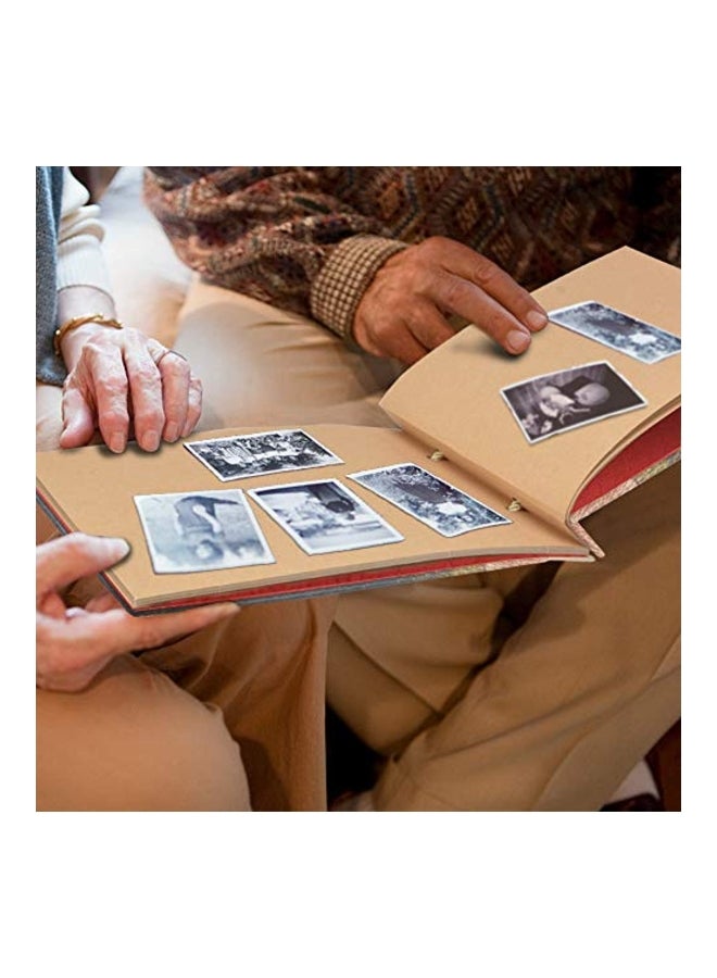 BBwill DIY Handmade Photo Album Scrapbook Green/Brown/Black - Image 5