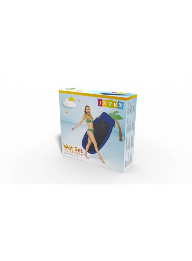 Intex Inflatable Mesh Pool Lounge Mat 178 x 94cm | Assortment Color May Vary | 1 PC | Max Weight Limit 100 KG 70x37inch - Image 4