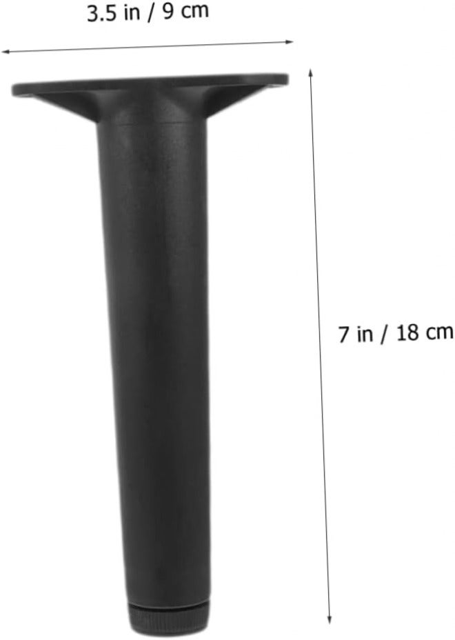 TEHAUX 2Pcs Adjustable Bed Support Legs Furniture Feet Replacement Height Adjustable Bed Frame Legs Sturdy Easy to Install for Sofas Beds Cabinets - Image 3