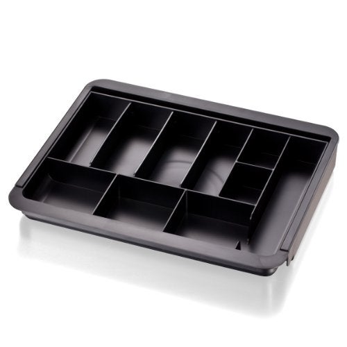 Officemate Recycled Expandable Drawer Tray, 10 3/8 W - 16 W, Black (26372) - Image 3