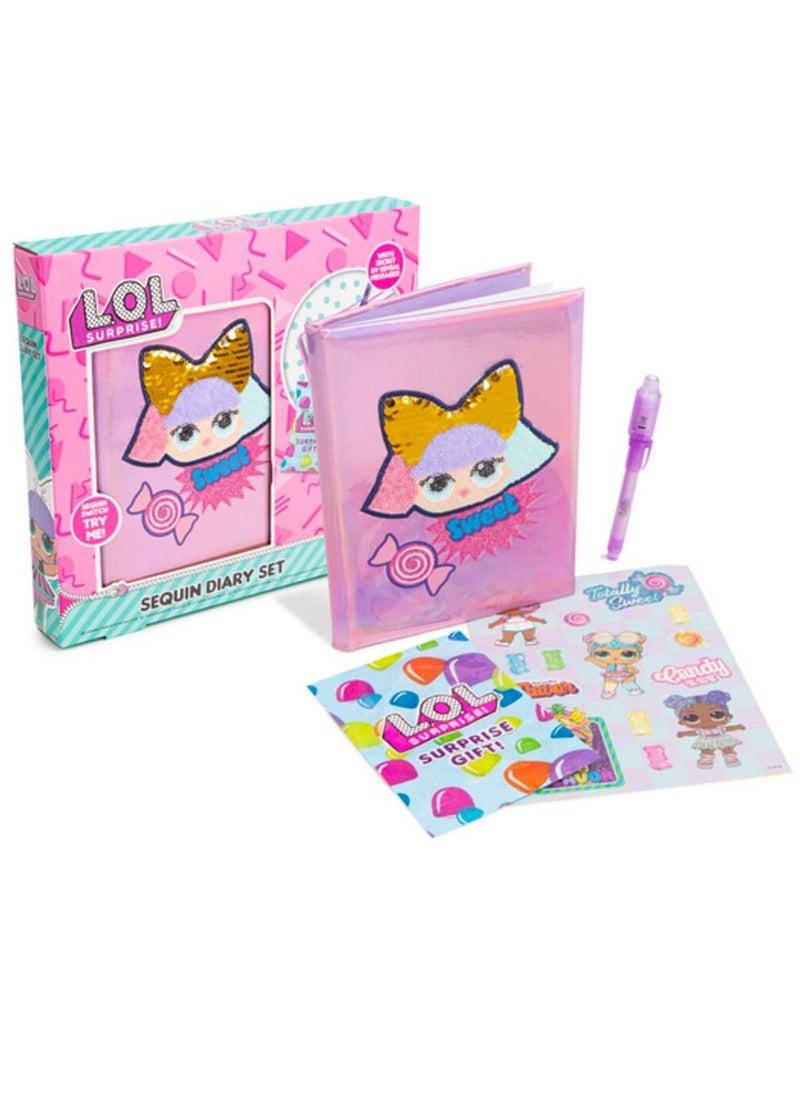 L.O.L. SURPRISE! - Lol Surprise Sequin Diary Set - Image 1
