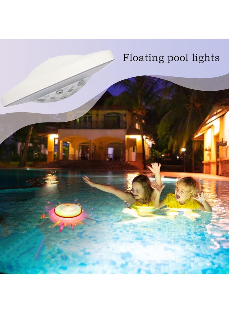 CMGTYYD. 1Pieces مصغرة LED أضواء الغوص ، أضواء تحت الماء مقاومة للماء RGB متعددة الألوان LED إضاءة الشمعة مع أجهزة التحكم عن بعد لسباحة حوض السباحة زجاجة ديكور هالوين عيد الميلاد - Image 2