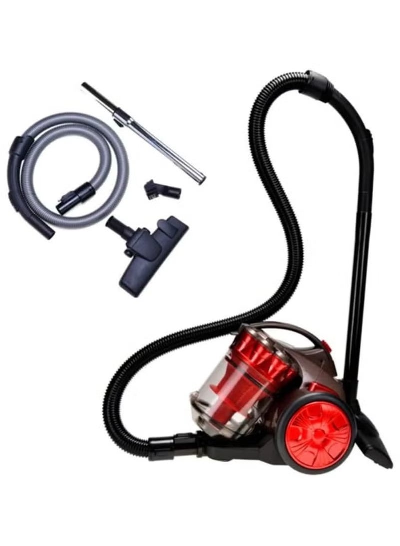 Denx Dinks Bagless Vacuum Cleaner, 1200W Dust Pick Vacuum with Filter, Suitable for Home, Hard Floors and Carpets, Lightweight with Strong Suction Power, Corded Vacuum, Large 2.2L Dust Bin, 4.2m Retractable Cord - Image 4