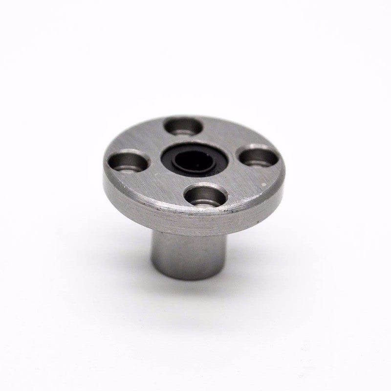 LMF 16 UU 16mm Round Flange Linear Bearing Motion Bushing Ball Bearing For CNC Router - Image 1