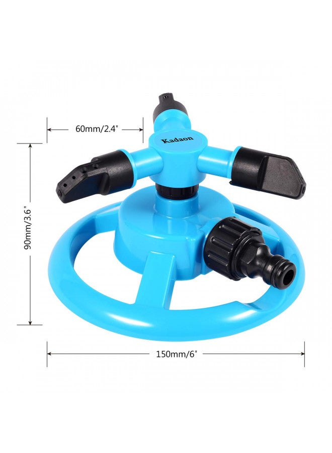 Kadaon Lawn Sprinkler Automatic Garden Water Sprinklers Lawn Irrigation System Large Area Coverage Rotation 360 Degree - Image 2