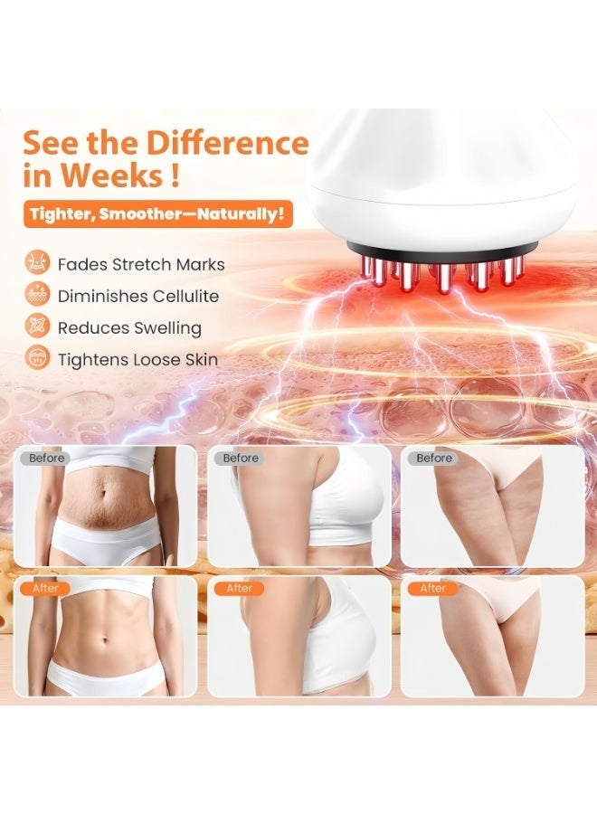 Body Sculpting Machine, Lymphatic Drainage Massager & Anti Cellulite Tool, Helps Reduce Stretch Marks & Cellulite, Targeted Pain Relief for Sciatica, Back, Hip, Joint & Muscles - Image 2