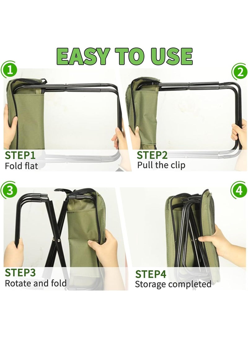 بتيمفم كرسي قابل للطي بتصميم حقيبة يد صغيرة - Image 4