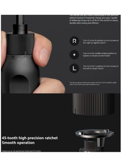 Xiaomi Mijia 16 In 1 Ratchet Screwdriver Set,with Extension Pole 8 Screw Bits Precision Portable Household Double Head Drill Repair Multifunctional Manual Screw Driver for Mobile Phone Computer Maintenance-MJJLLSD002QW Black  - Image 4