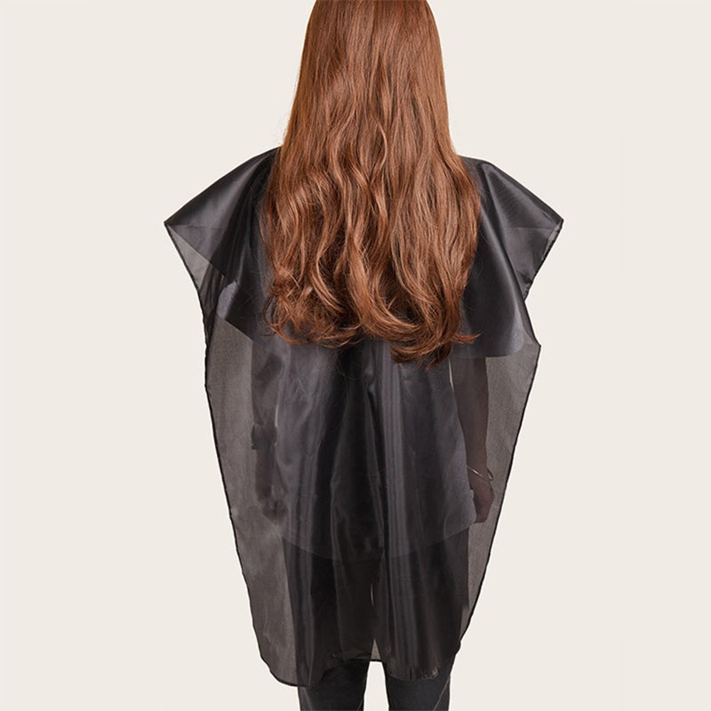 Hair Cutting Cape: Waterproof Nylon Adjustable Neck Strap - Anti-Static Lightweight Hair Dye Cape for Home Salon Barber Use - Image 3