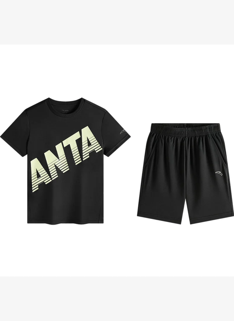 ANTA Knit Sportswear Set-Short