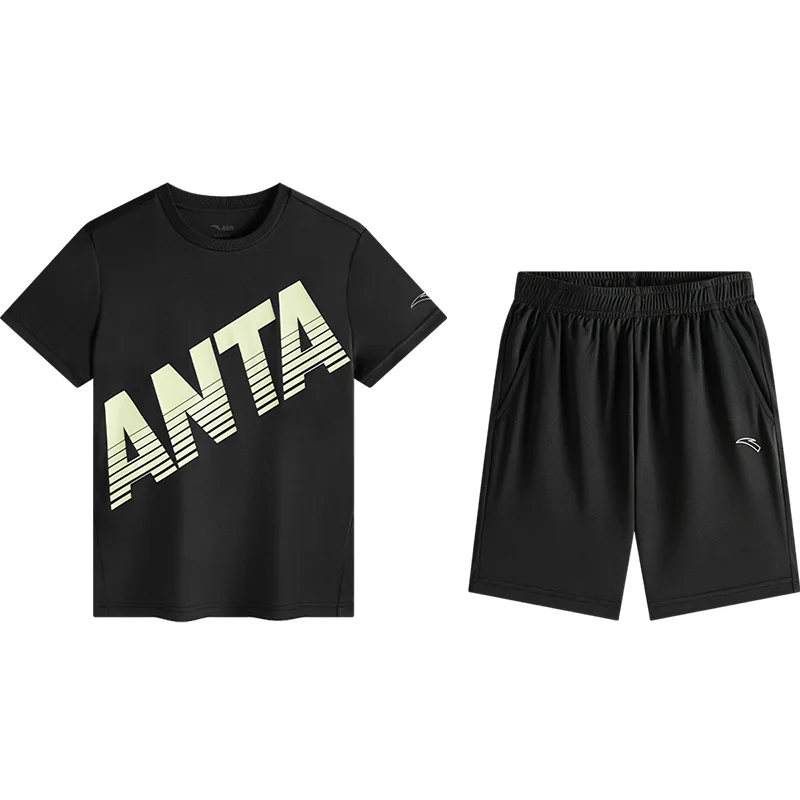 ANTA Knit Sportswear Set-Short