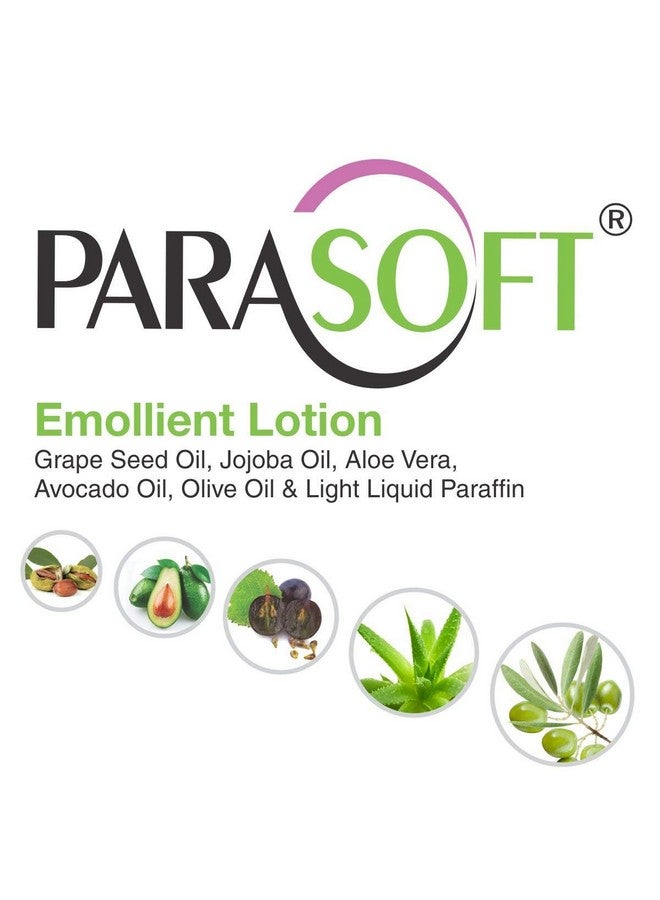 Parasoft Body & Face Emollient Lotion With Goodness Of Aloe Vera Nourishing Protecting Soothing Hydrating Lotion For Dry & Sensitive Skin For Men & Women - 100Ml Pack Of 2 - Image 3