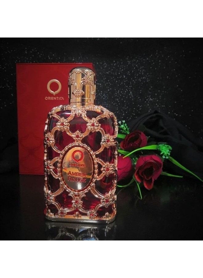 Orientica - Amber Rouge for Women Eau de Parfum Spray, 2.7 Ounce (Luxury Collection) - Image 1
