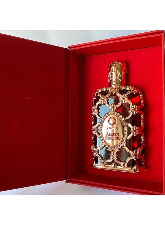 Orientica - Amber Rouge for Women Eau de Parfum Spray, 2.7 Ounce (Luxury Collection) - Image 1