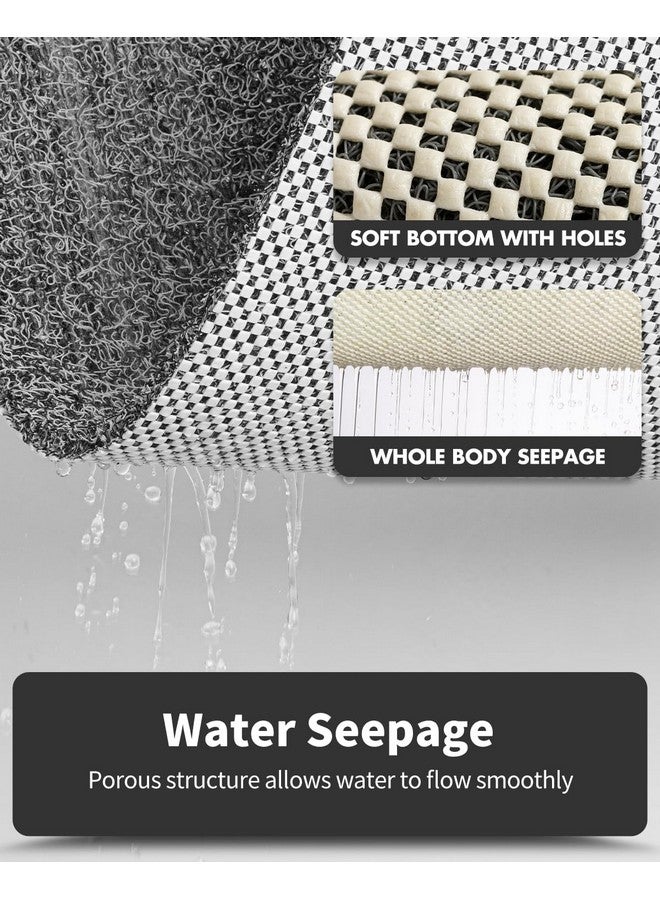 MontVoo Non-Slip Bathtub Mat, 17x 30 Inch, Shower Mats for Bath Tub, PVC Loofah Bathroom Mats for Wet Areas, Quick Drying - Image 4