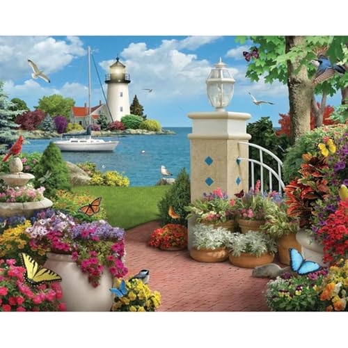 Bits and Pieces 100 Piece Puzzles for Adults Alan Giana 3Pack 100 Extra Large Pieces 15 x 19 Jigsaw Puzzles at The Waters Edge No 2 Pieces Alike - Image 5