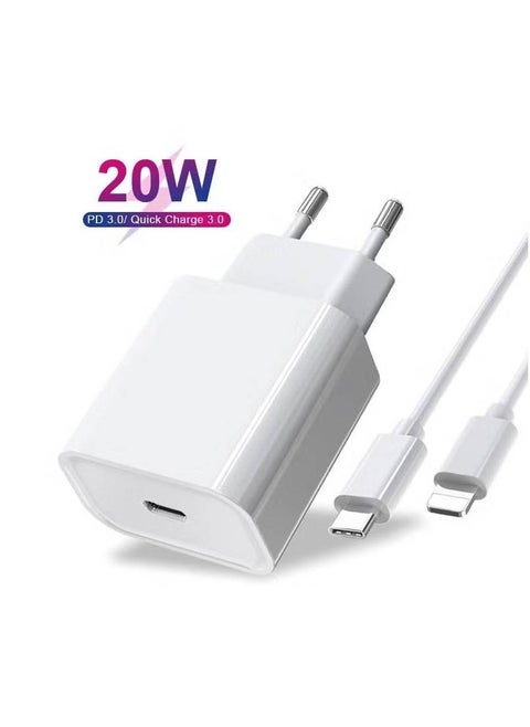 PD Adapter USB-C Fast Charger for Magsafe Apple iPhone 12