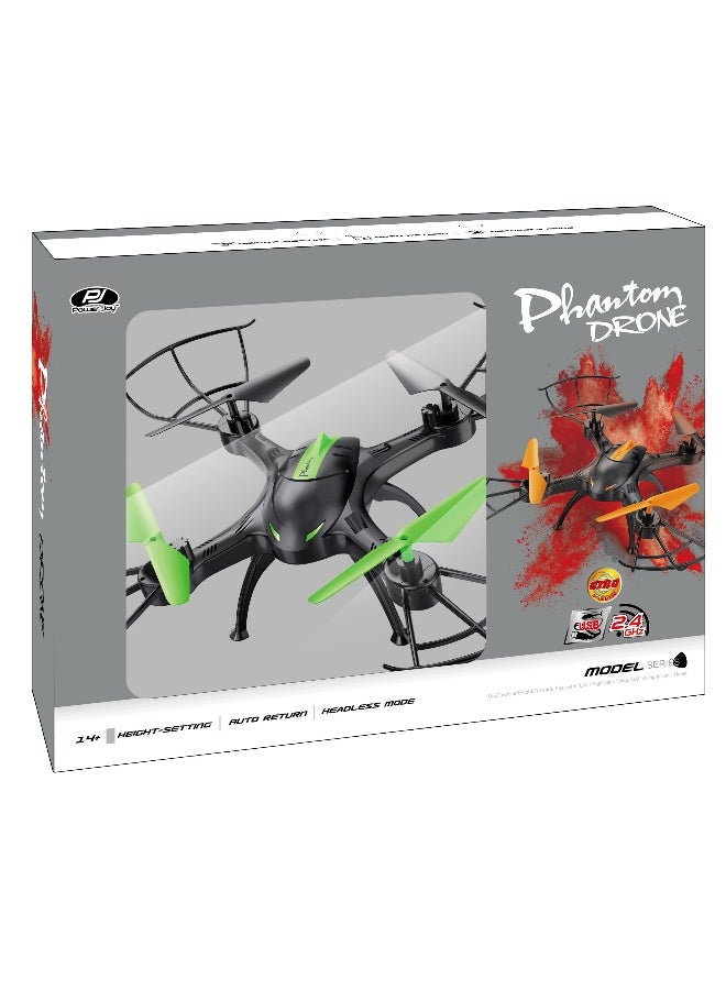 Power Joy Remote Control Drone Quad 4Ch 2.4G 28.5cm, Assorted 1 Piece (Style & Color May Vary) Each Sold Separately - Image 3