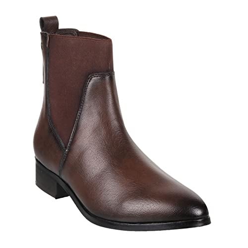 Mochi Women Ankle Boot Brown UK/5 EU/38 (31-84) - Image 2