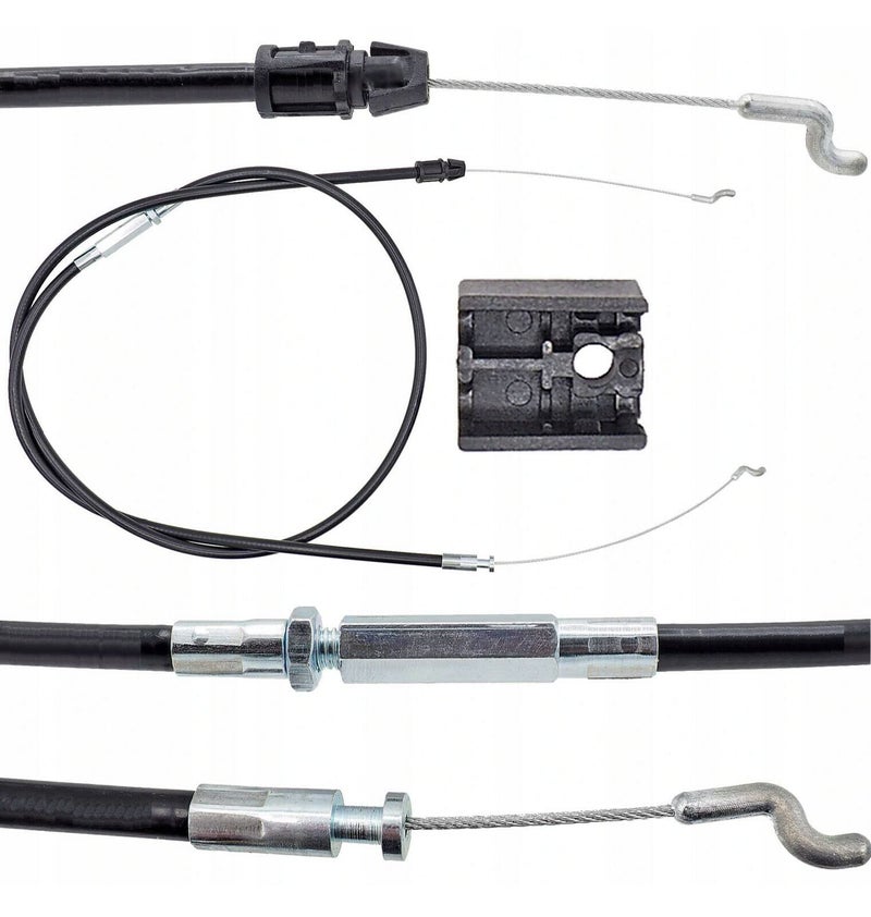 Generic perfektGarten 143 cm Lawnmower S/Z Hook Universal Bowden Cable Motor Brake/Wheel Drive Throttle Cable - Image 2