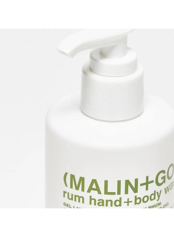 MalinGoetz MALIN+GOETZ Rum Hand + Body Wash 250ml - Image 4