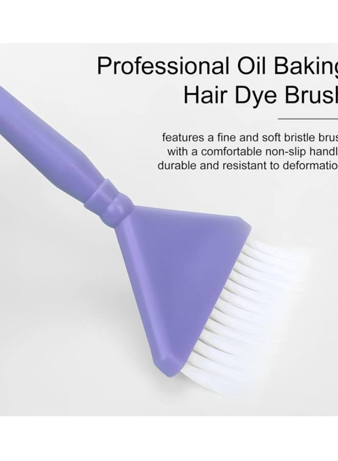 Classic Hair Dye Brush Set: 4 Multi-Use Tint Brushes for Salon-Quality Coloring - Perfect for Highlights, Balayage, and More - Image 5