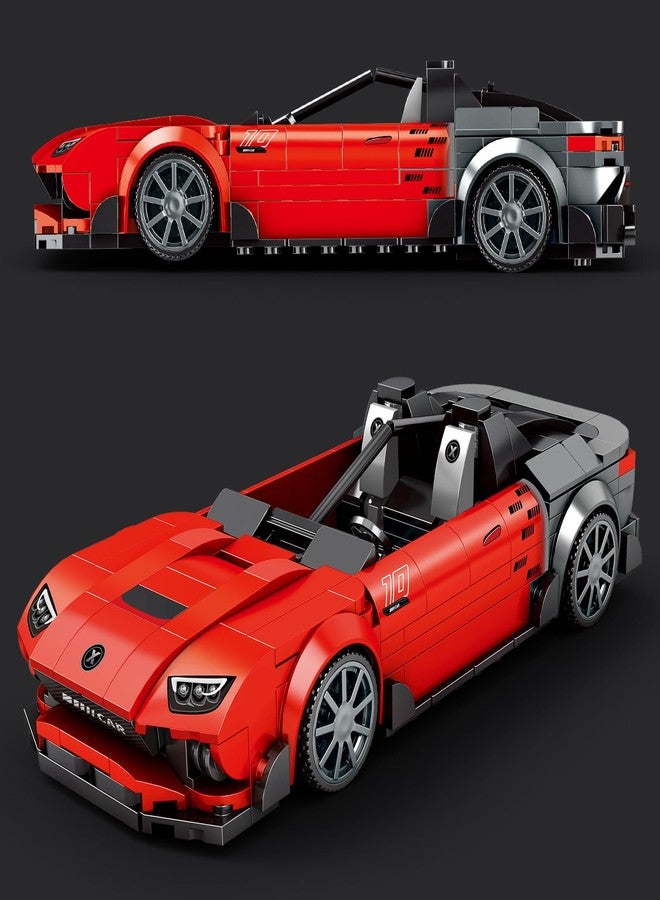 HIGH GODO Sports Car Building Set, MOC Racing Car Decor Model Kit, Cool Cars Toys Gifts for Adults Teens Age 14+ (355 Pieces) - Image 2