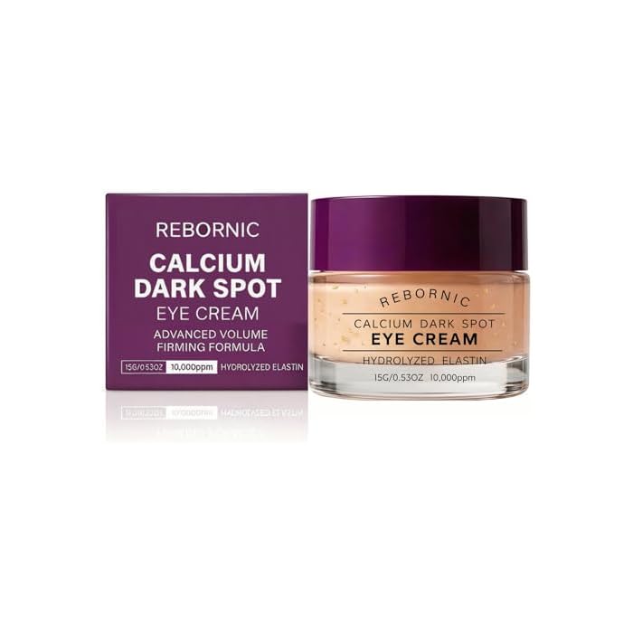Calcium Dark Spot Eye Cream,Firming & Brightening Formula for Dark Circles, Puffiness, and Fine Lines, 20g