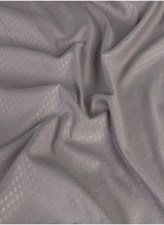 PACHA HOME Plain sheet set with fabric pattern - color:Greige Size: 180*270+1 pillowcases.  - Image 2