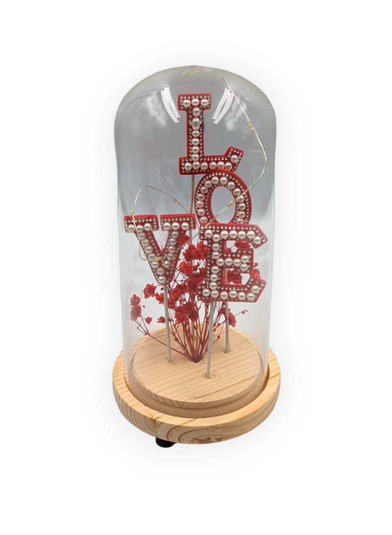UNT love LED String Light With Glass Cover - Image 2