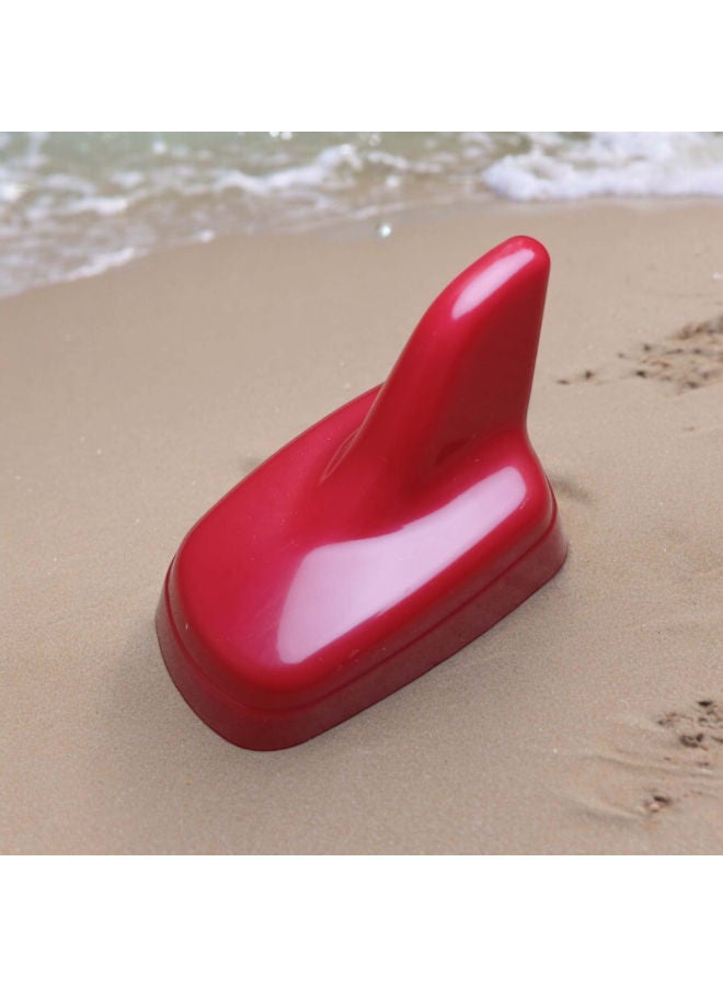 هوائي ديكوري على شكل زعانف القرش (أحمر)