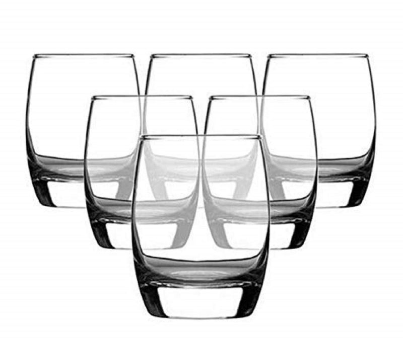 Passaro Round Oval Water and Juice Glass Set of 6 200 ML PS44 - Image 1