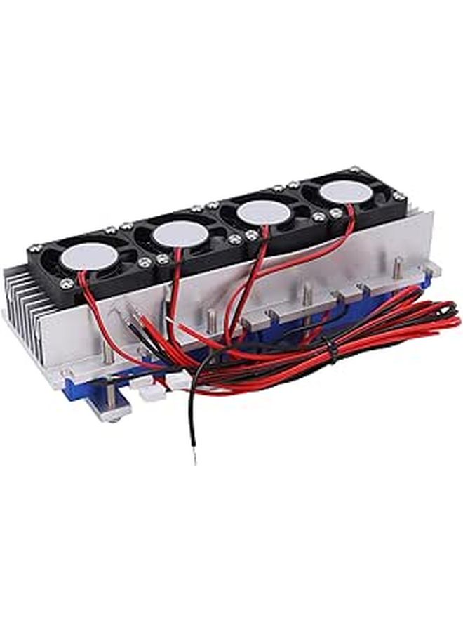 TEC1 12706 12V CPU Thermoelectric Cooler Fan 4 Chips DIY Air Cooling Device - Image 1