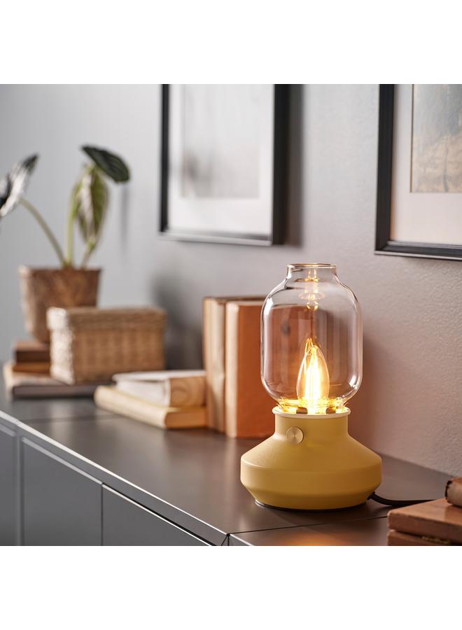 Zaboon Table lamp, dimmable dark yellow, 25 cm - Image 3