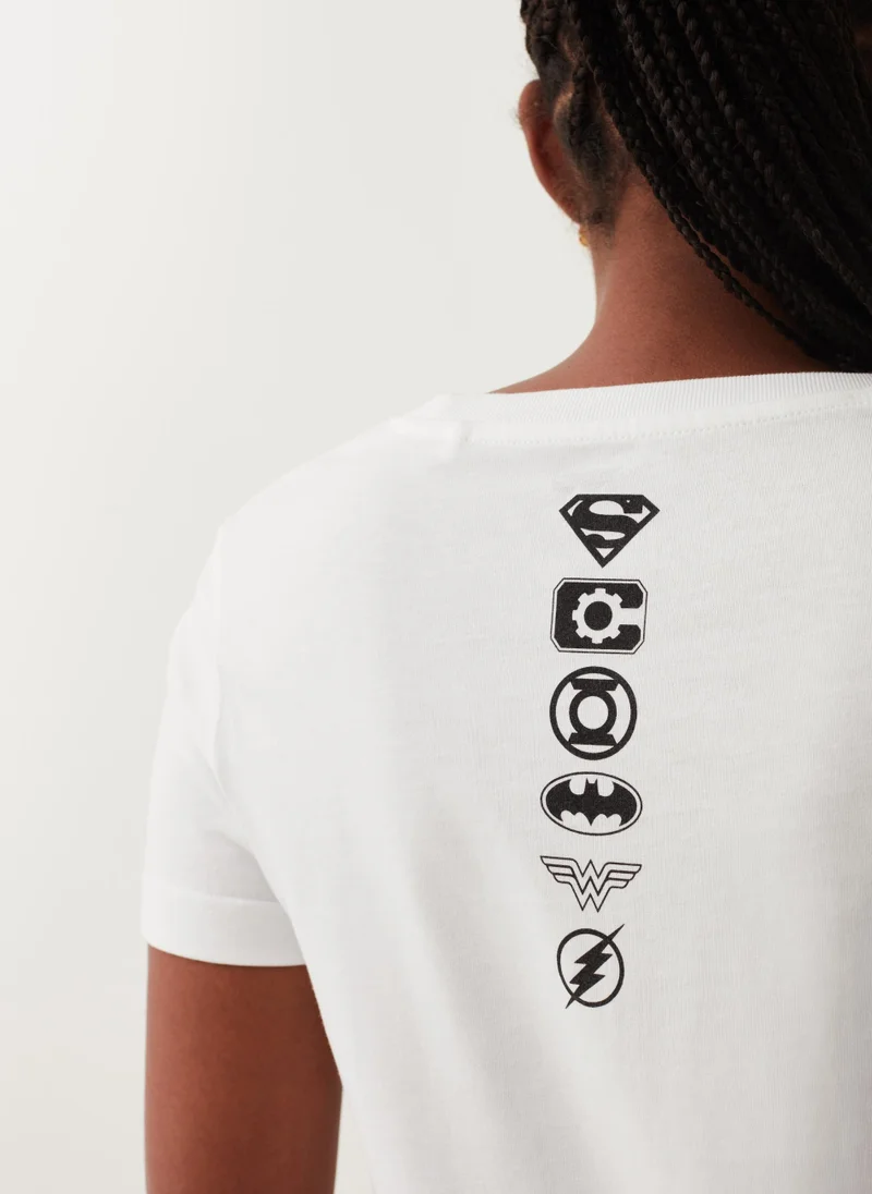 Ovs Ovs 100Th Anniversary Cotton T-Shirt