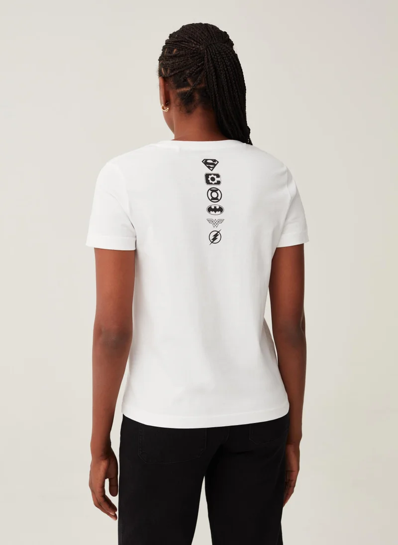 Ovs Ovs 100Th Anniversary Cotton T-Shirt