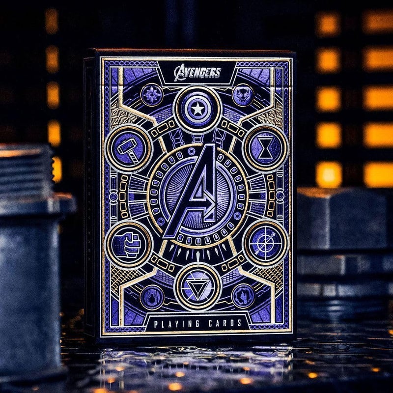 theory11 Avengers Purple Edition Premium Playing Cards Marvel Studios The Infinity Saga Deck - Image 4