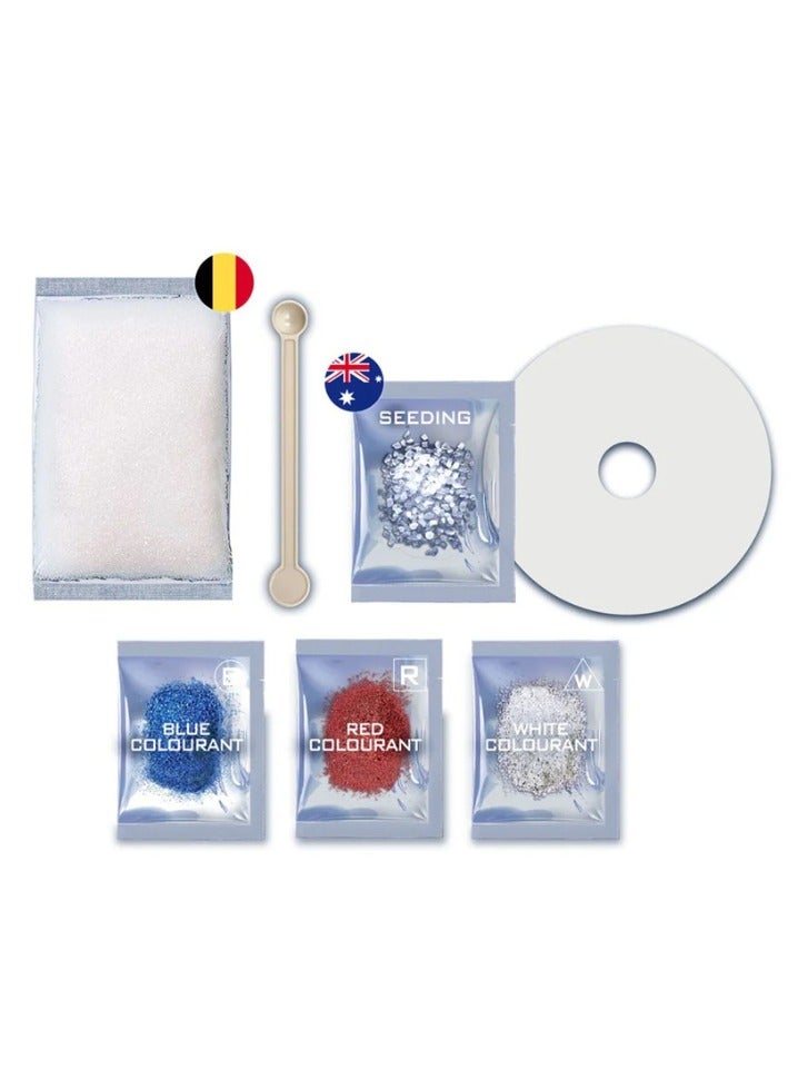 4M Crystal Growing Colour Changing Light Up Display – Science Kit with Crystals, Solution, and LED Base to Grow and Showcase Stunning Crystals – Educational STEM Activity for Kids Ages 10+ | 00-03934 - Image 2