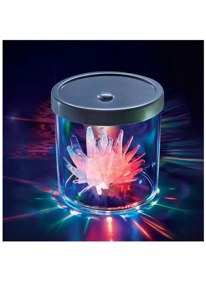 4M Crystal Growing Colour Changing Light Up Display – Science Kit with Crystals, Solution, and LED Base to Grow and Showcase Stunning Crystals – Educational STEM Activity for Kids Ages 10+ | 00-03934 - Image 3