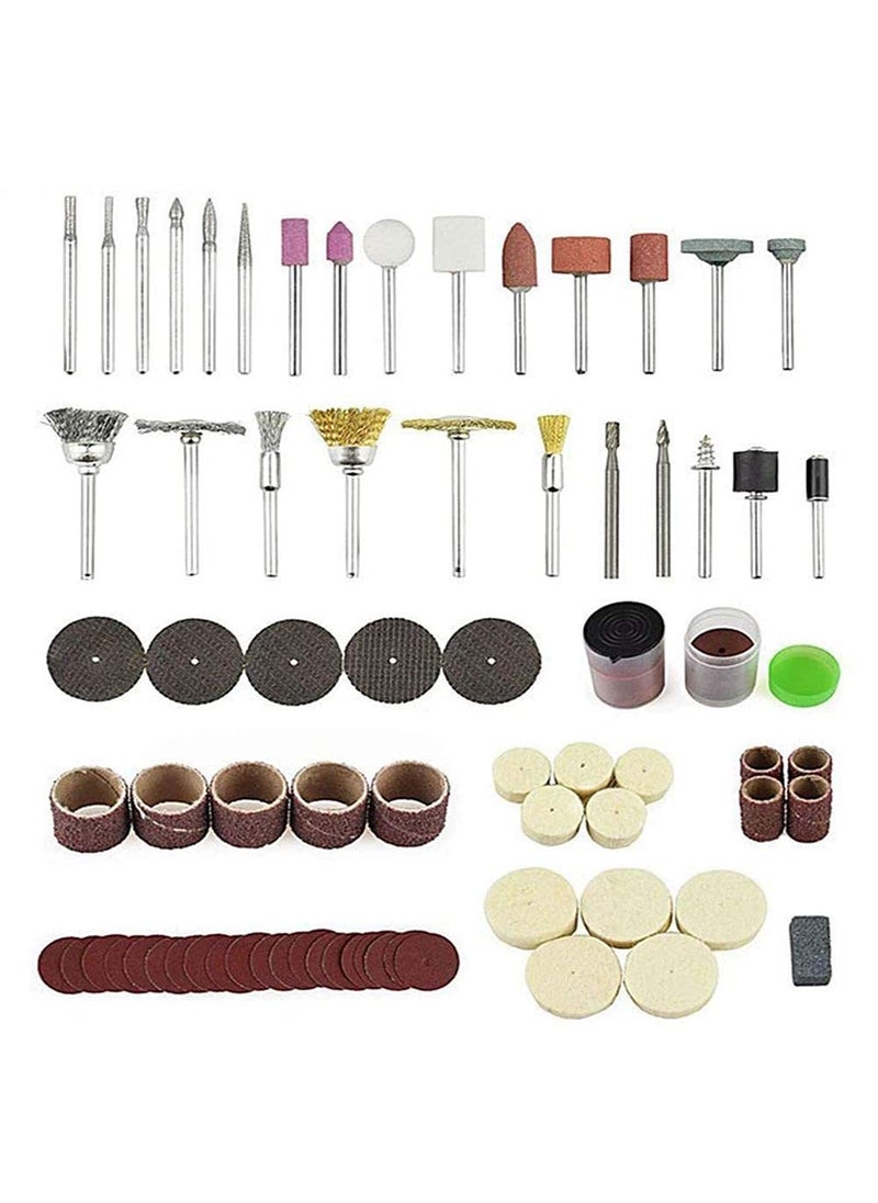 DIY Crafts Diy Crafts CT-DIY-HI-47838 Bit Rotary Tool Set Accessories 1/8" Shank Grinding Sanding Engraving Polishing Kit for Wood Dremel, # 3, Pack of 100 (Multicolor) 