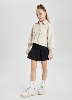 DeFacto Cotton Cargo Pocket Skirt  - Image 3